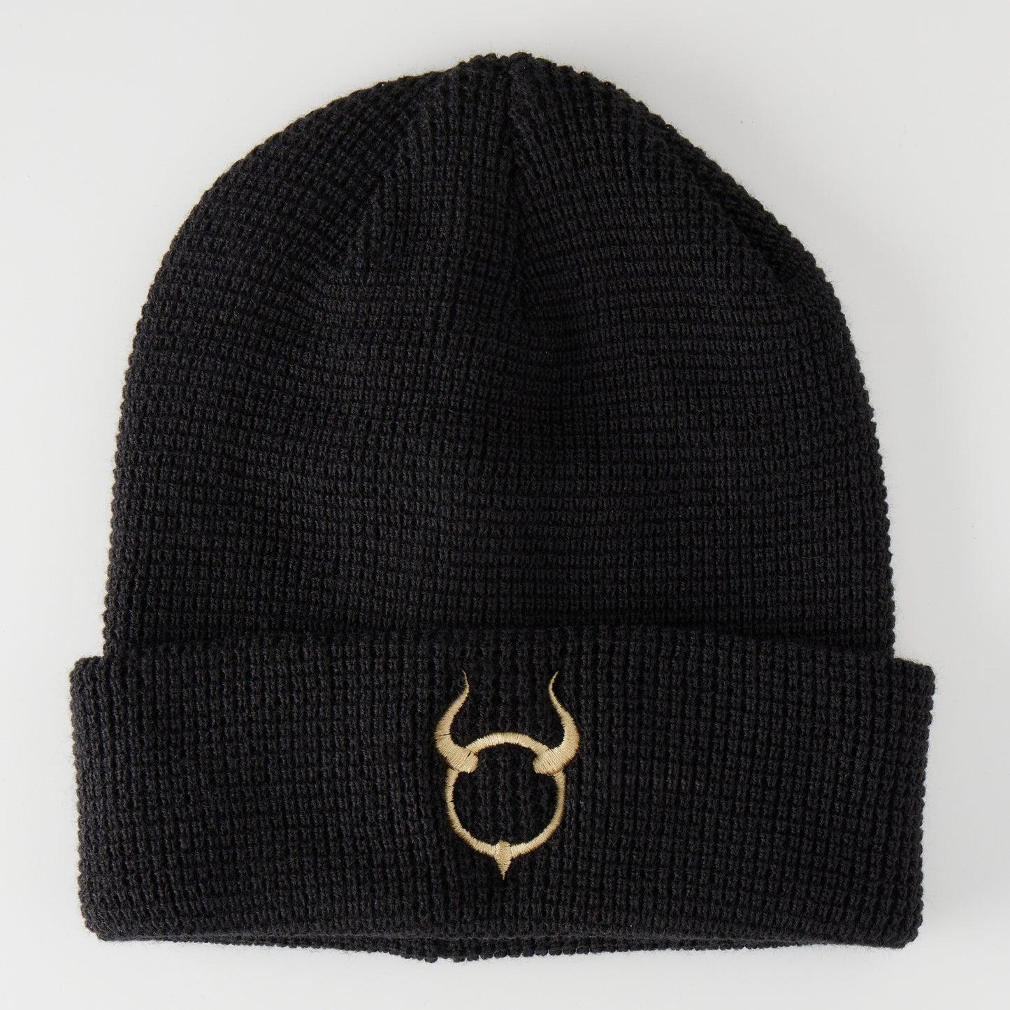 Port Authority® Thermal Knit Cuffed Beanie (Black)