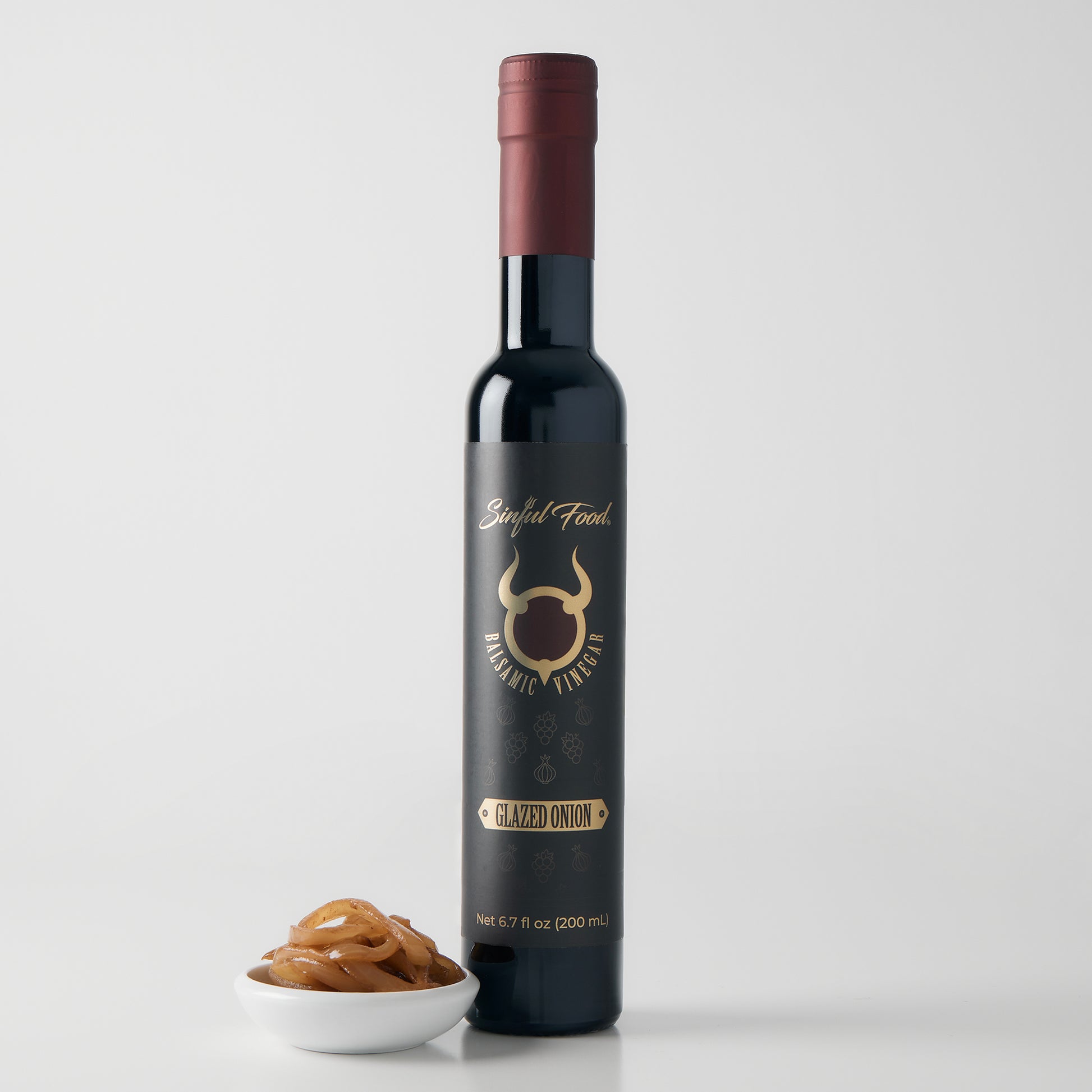 A Glazed Onion Balsamic Vinegar.