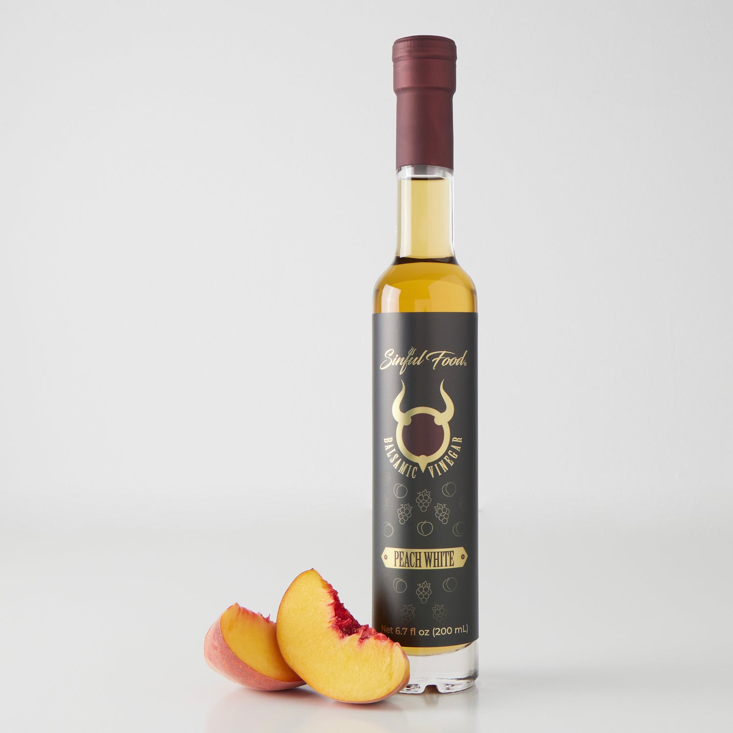 A Peach Balsamic Vinegar.
